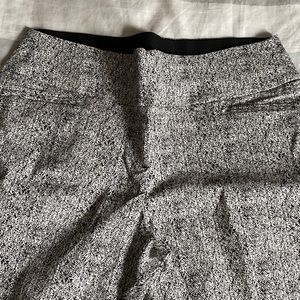 Apt 9 black and white print pant